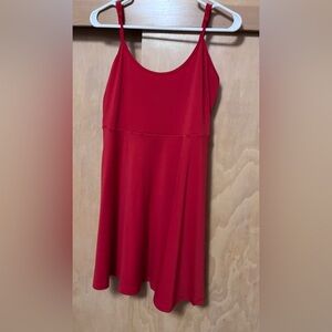 XL SHEIN red cami dress